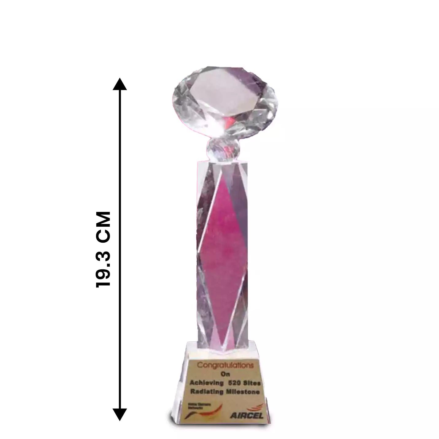 Premium-quality Crystal Triumph Trophies